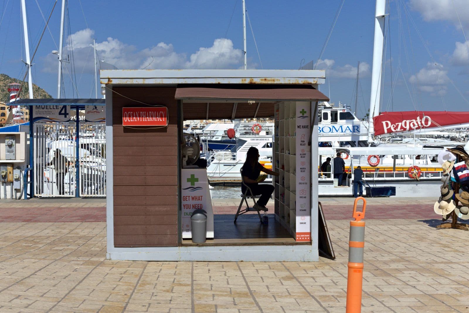 Ocean Pharmacy module on Paseo de la Marina